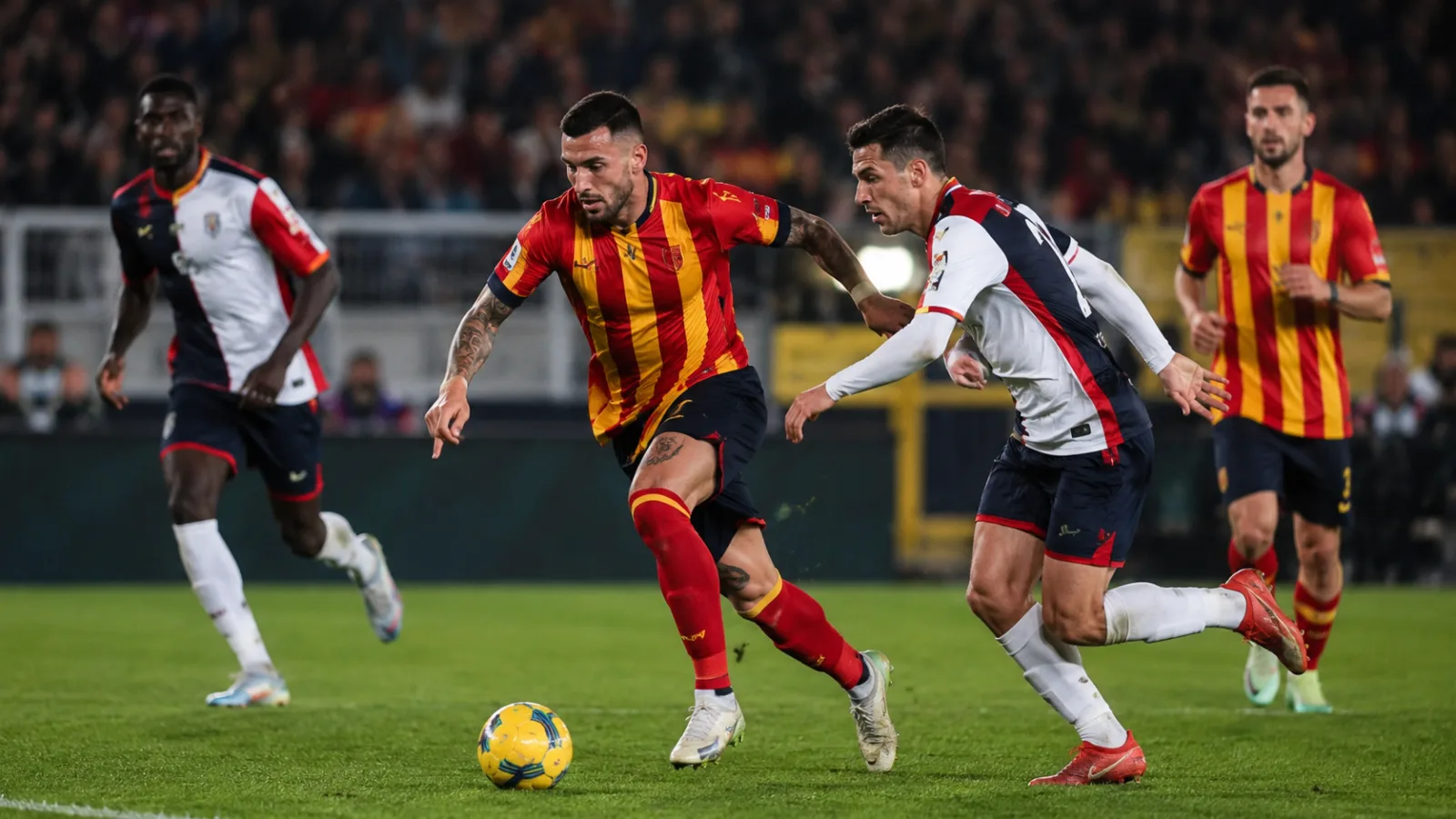US Lecce Genoa CFC duel intense entre Lecce et Genoa en Serie A