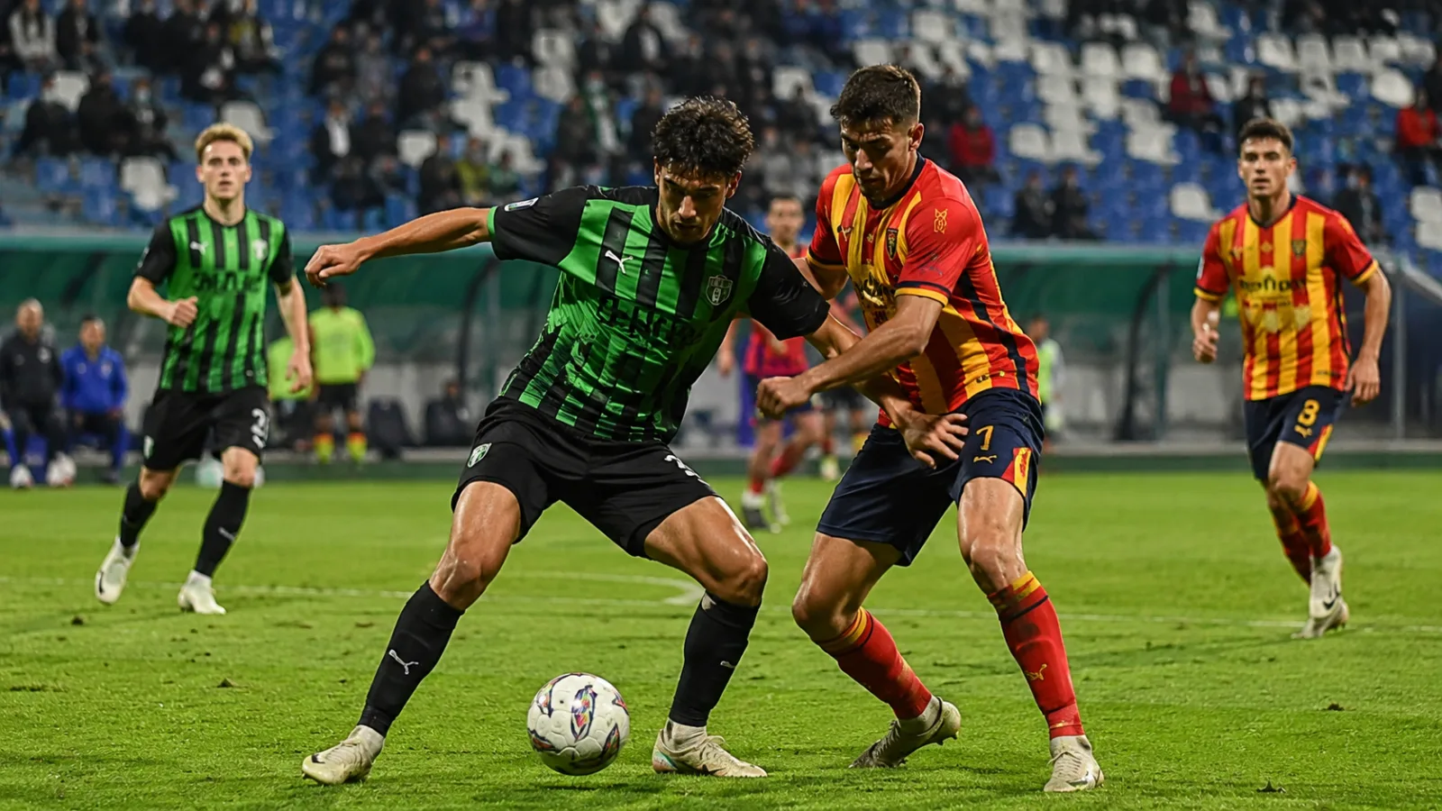 US Sassuolo Calcio US Lecce - duel intense de Serie A dans le corps de l article