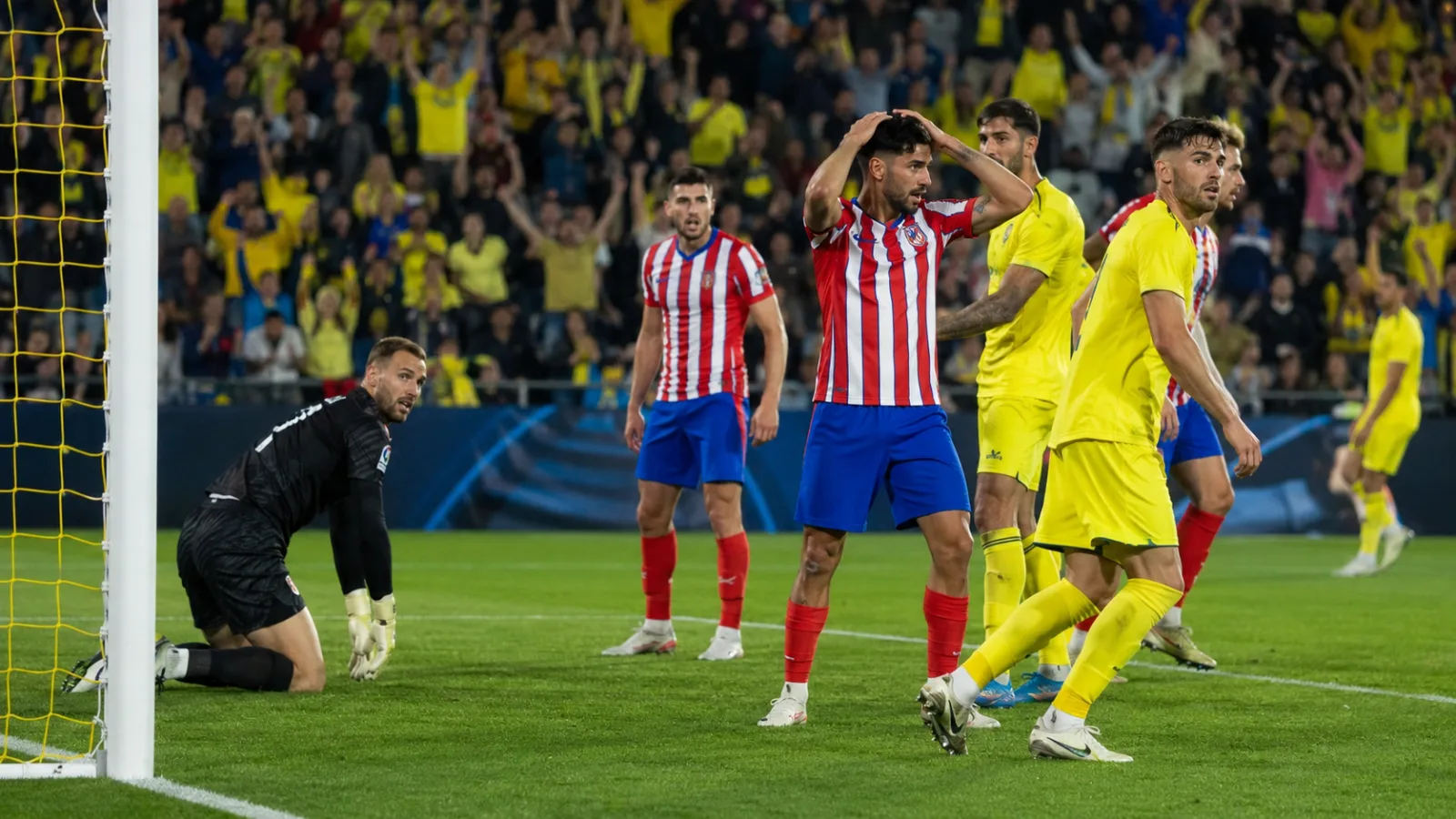 Villarreal Club Atlético de Madrid : action décisive dans la surface en Liga