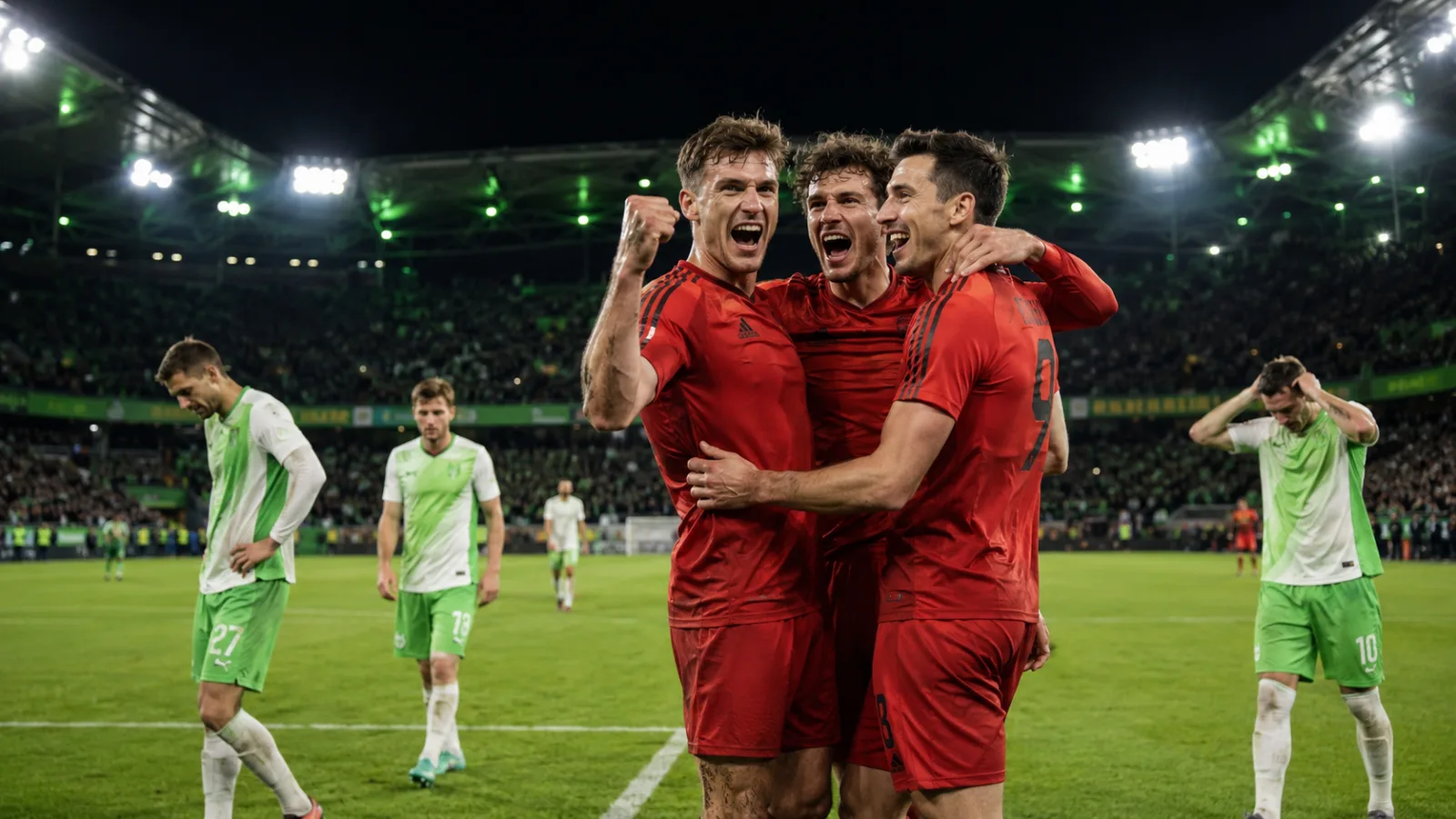 Wolfsburg Bayern München : 0-1, Olise tranche le choc