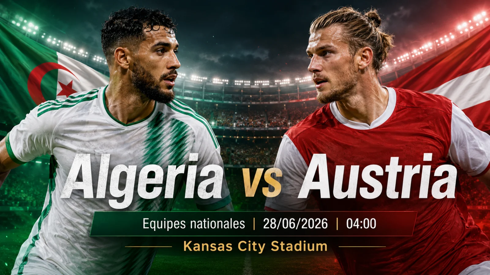 Algeria - Austria : pronostic et clés du match