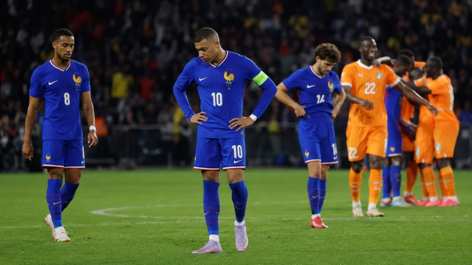 Amical : l’équipe de France chute contre la Côte d’Ivoire