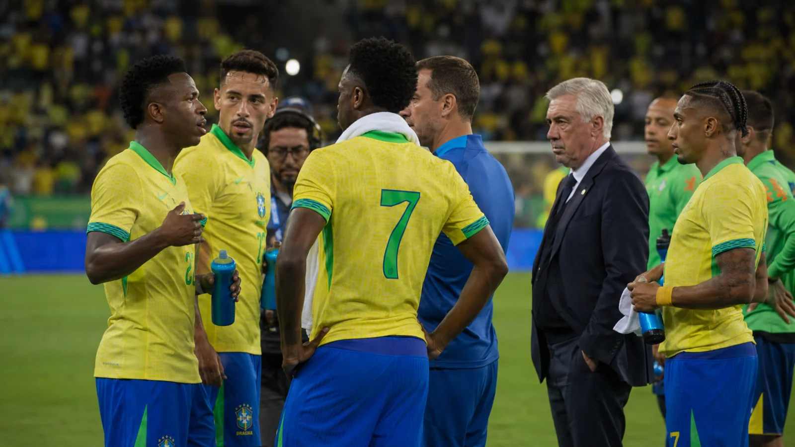 Amicaux : le Brésil - scène d’après-match de la Seleção après le succès contre Panama