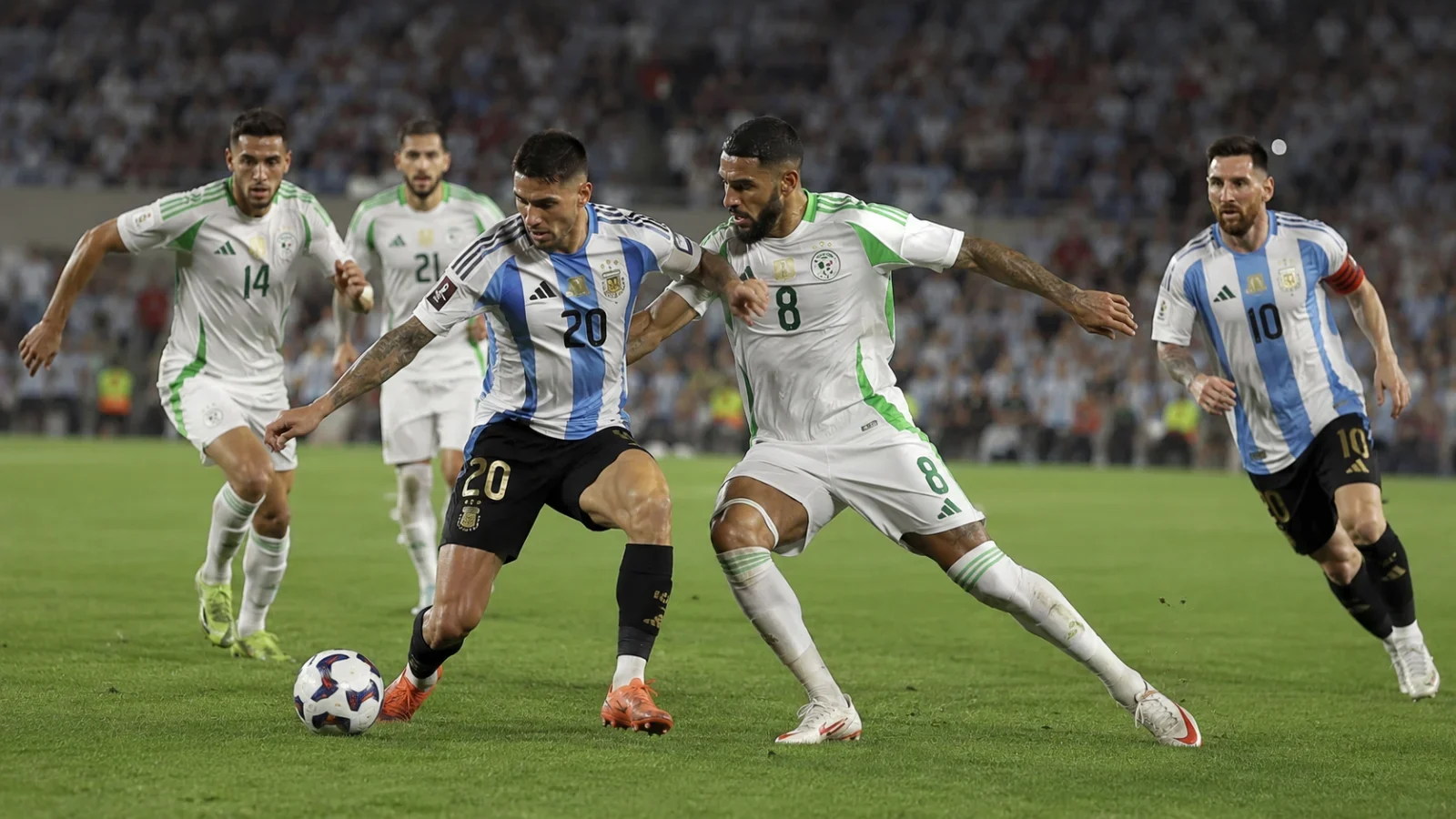 Argentina Algeria : duel entre l'Argentine et l'Algérie en match international