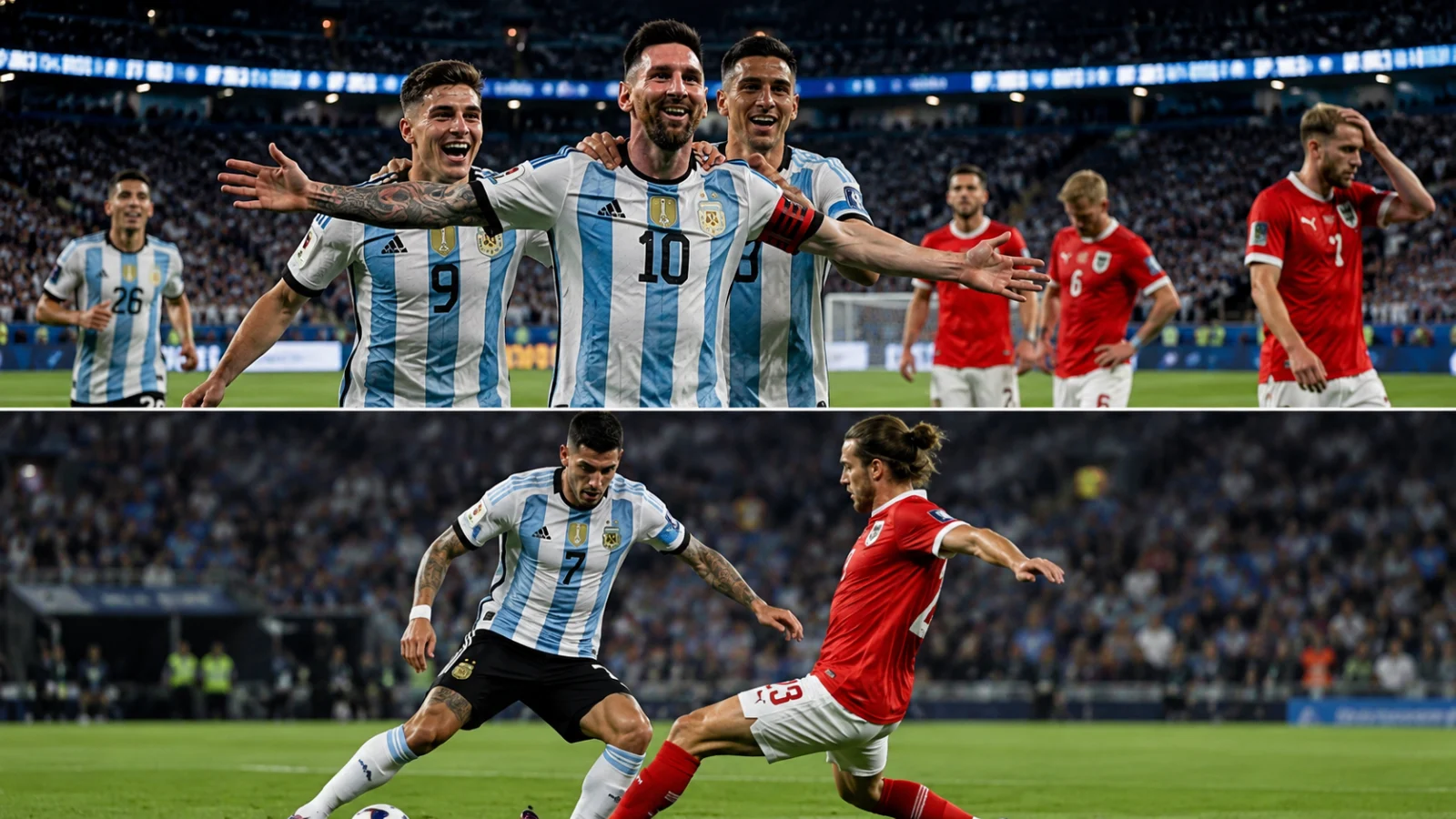 Argentina Austria : Messi signe un 2-0 de patron
