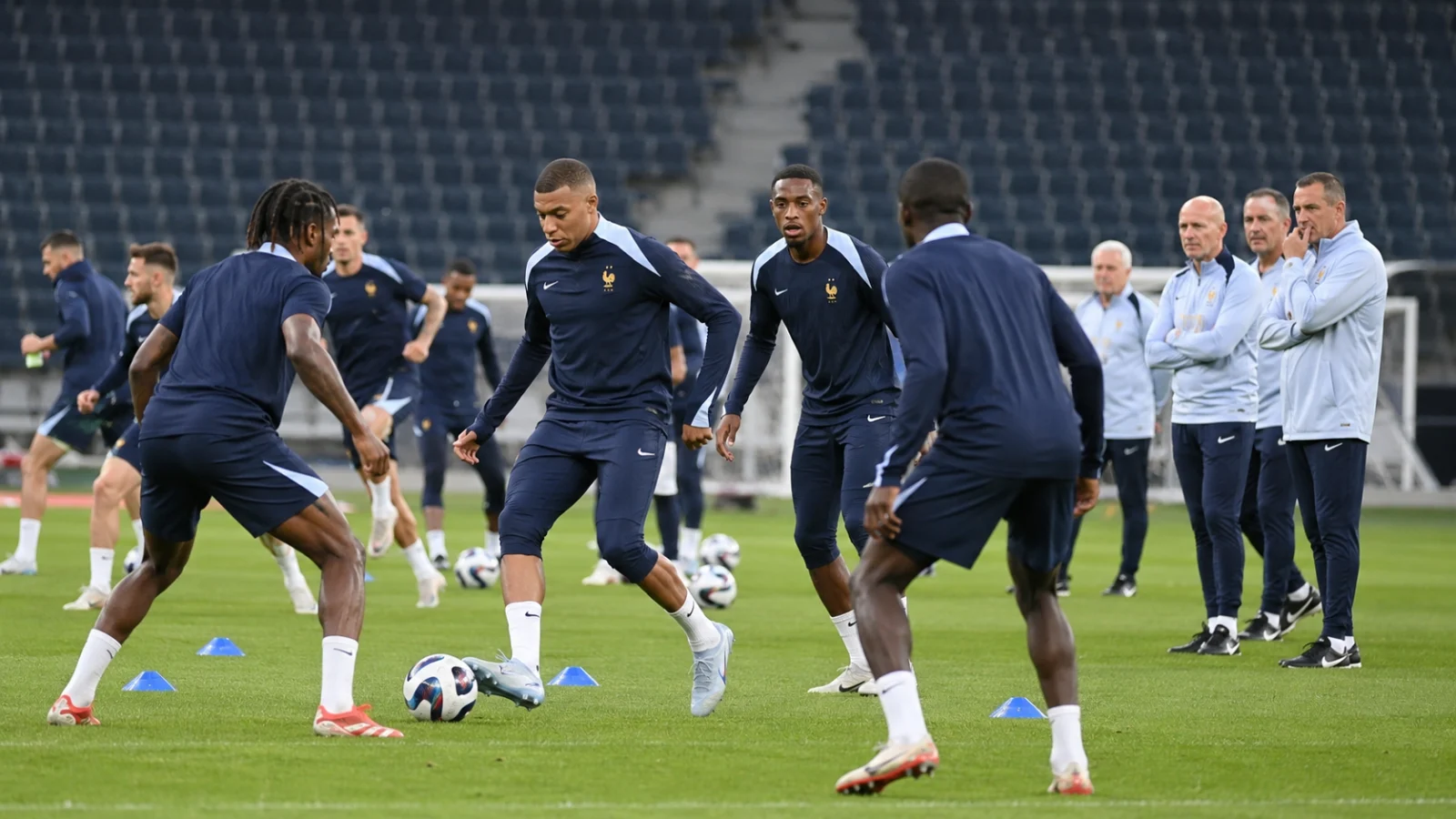 CdM 2026, EdF : entraînement des Bleus avant le match contre la Suède