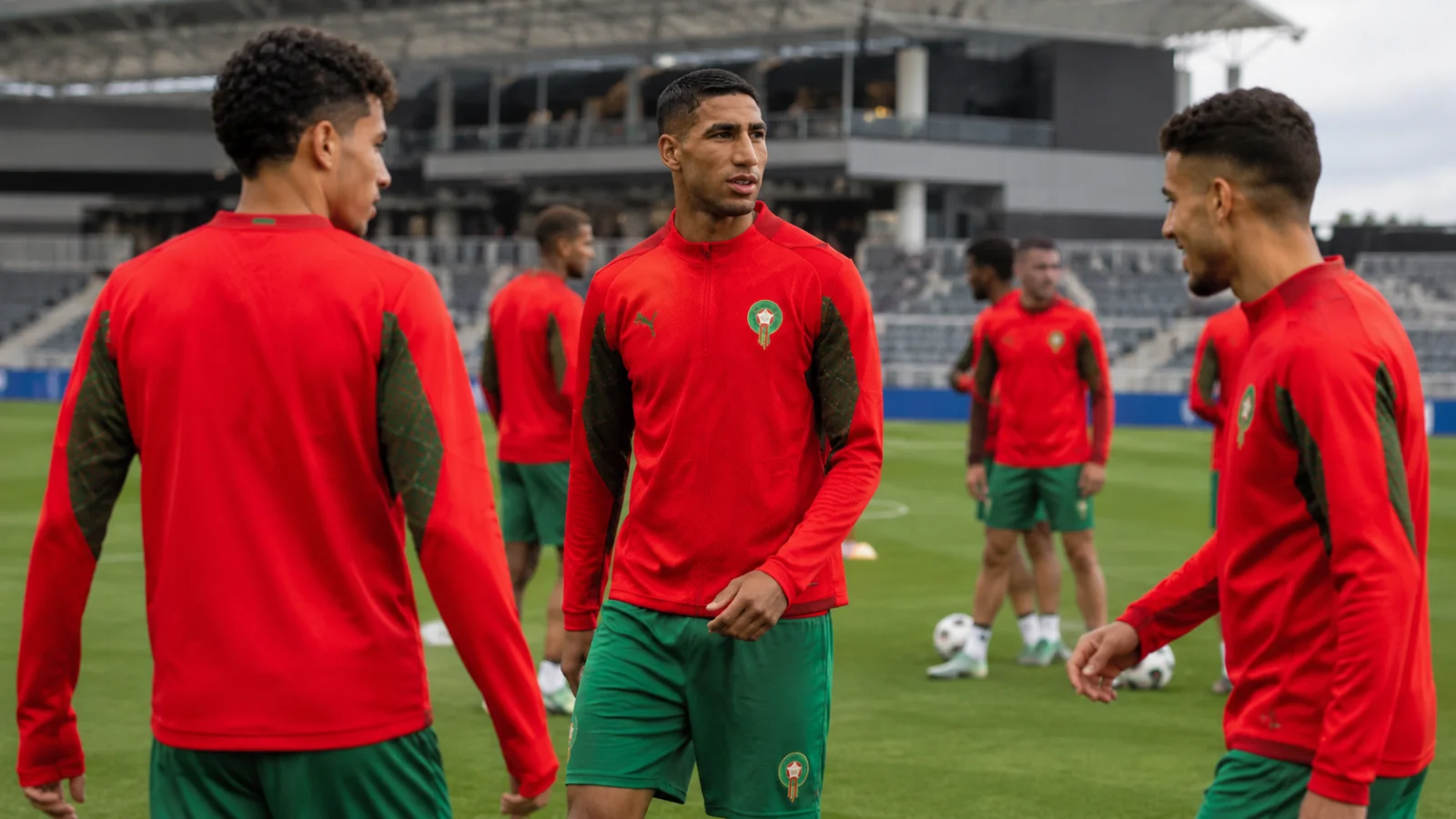CdM 2026, Maroc : Achraf Hakimi à l’entraînement avec la sélection marocaine aux États-Unis