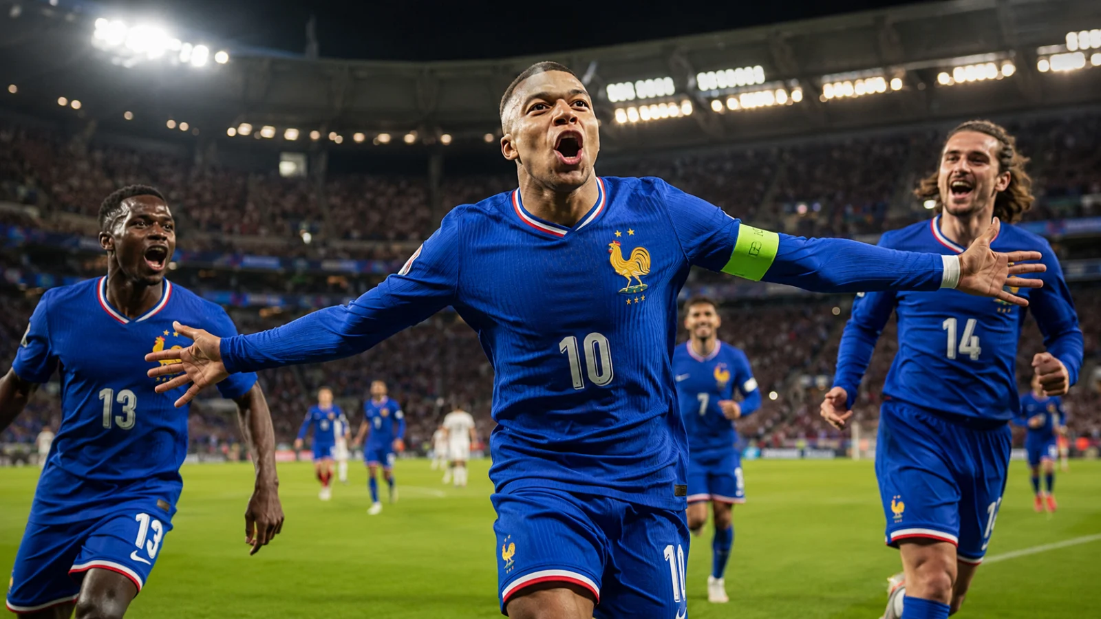 Cdm 2026 : Mbappé symbolisé par une frappe lointaine de l'équipe de France