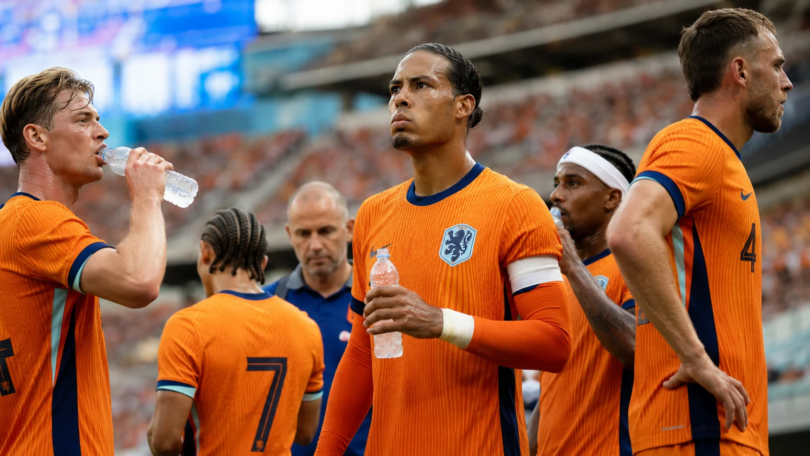CdM 2026, Pays-Bas : pause fraîcheur pendant un match des Oranje
