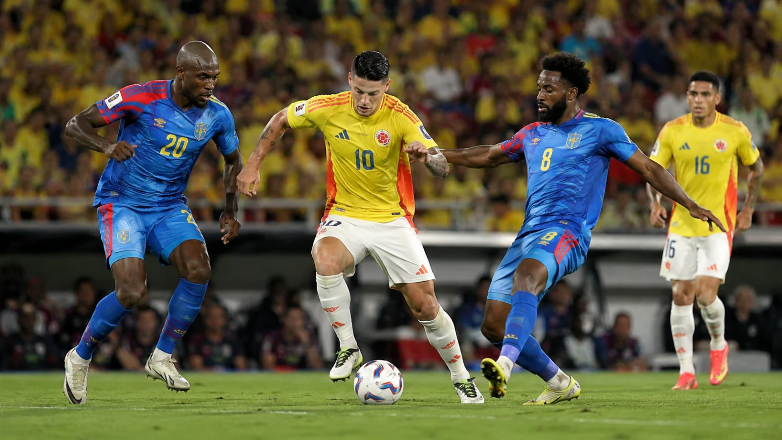 Colombia Congo DR : les Cafeteros gagnent 1-0