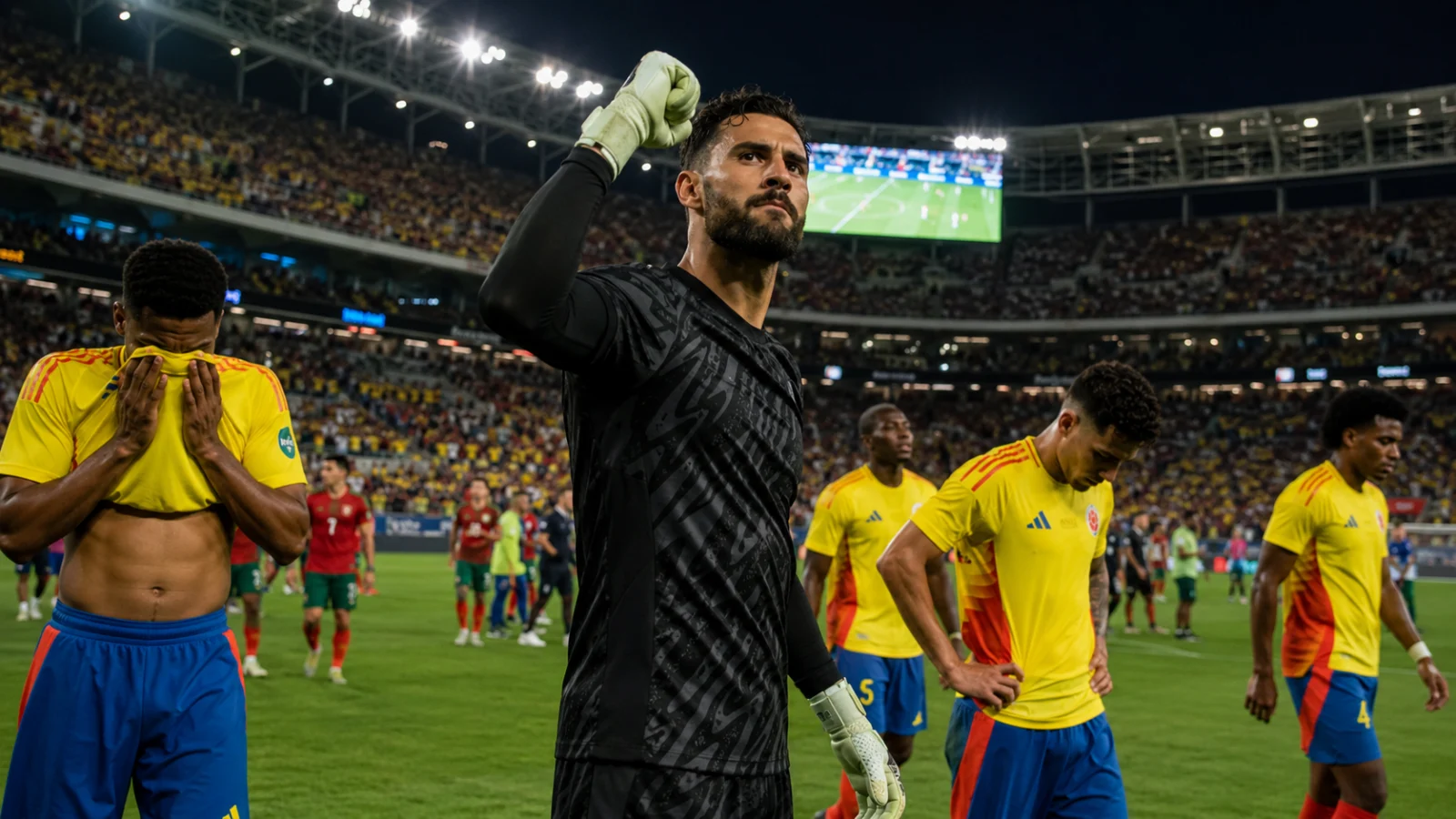 Colombie Portugal : 0-0, la Colombie première