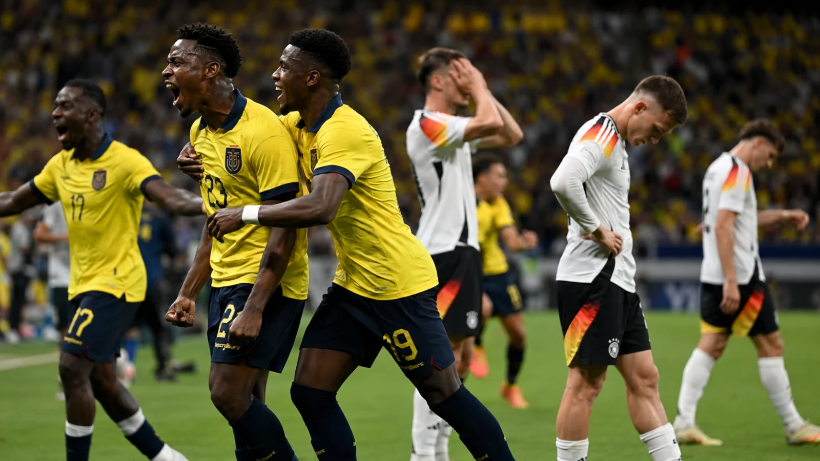 Ecuador Germany duel tactique entre l'Equateur et l'Allemagne