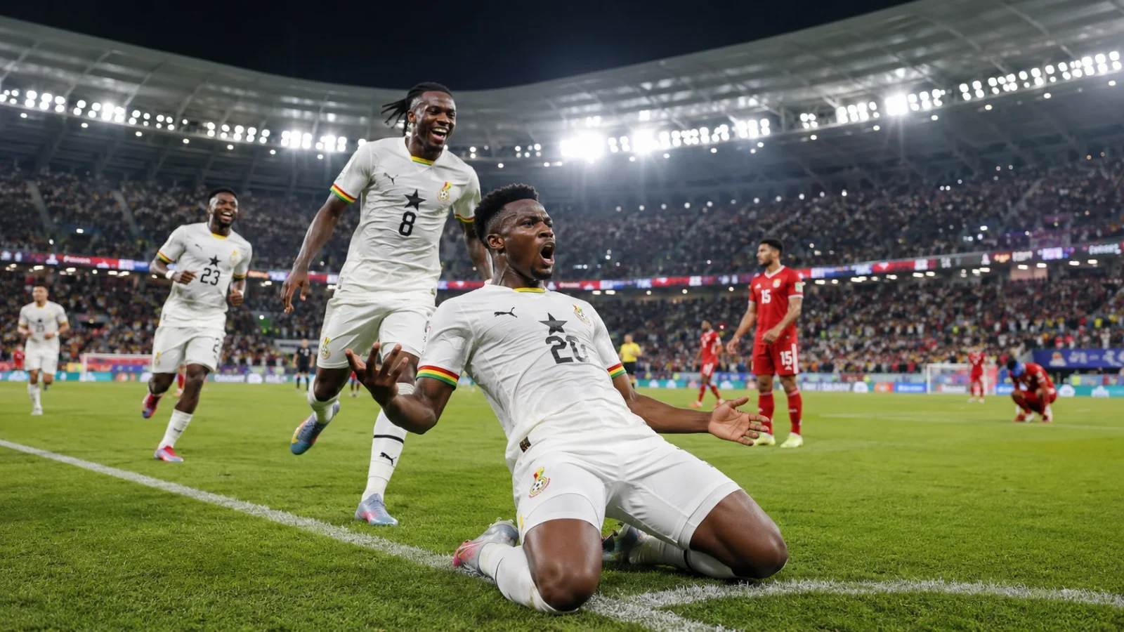 Ghana Panama : Yirenkyi arrache le 1-0 au bout