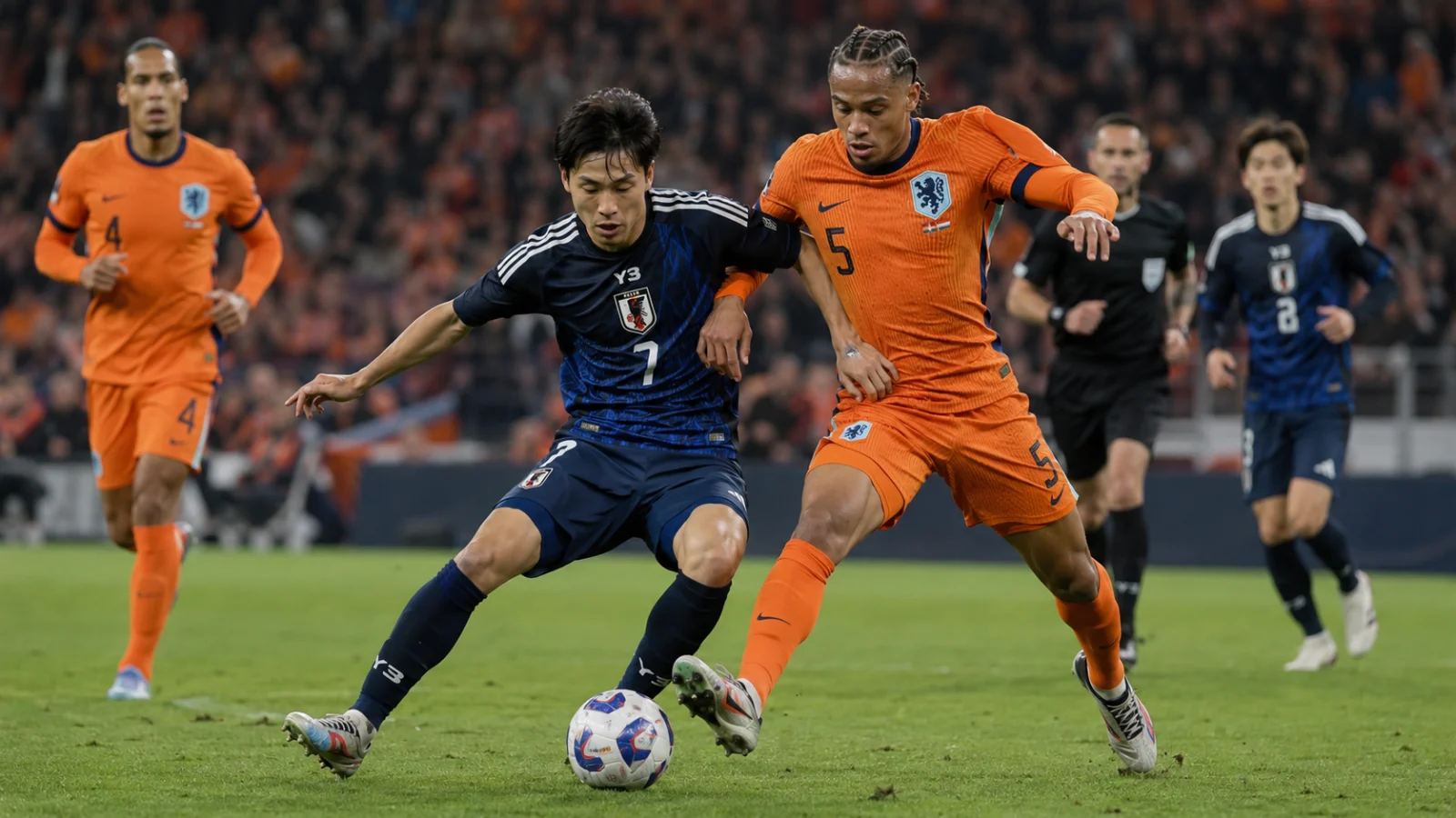 Netherlands Japan duel tactique après le match nul 2-2