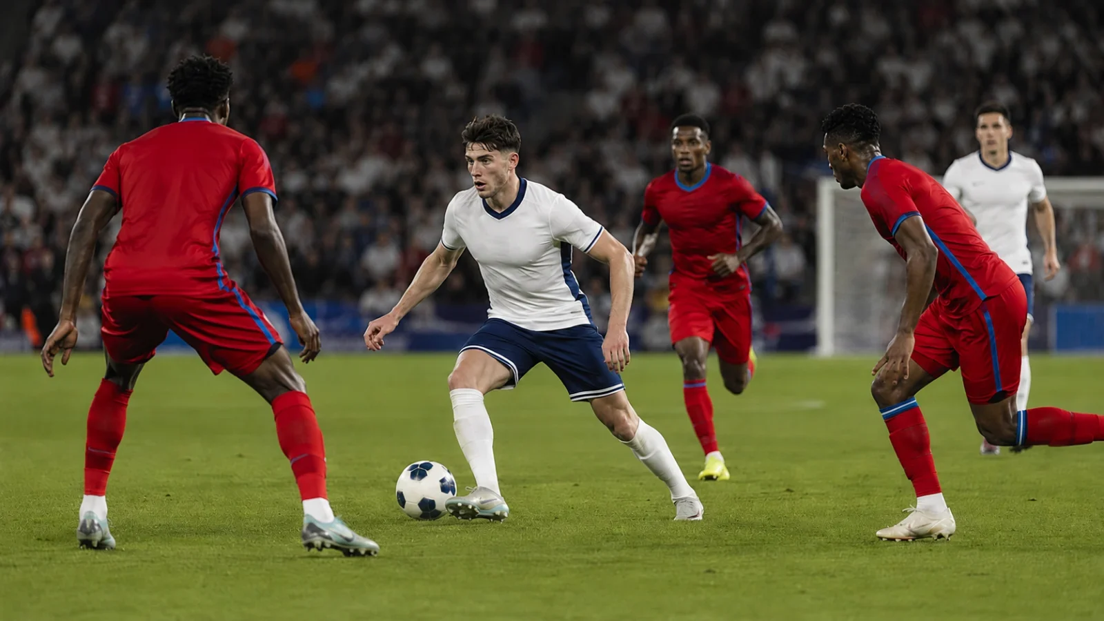 Panama Angleterre : duel au milieu pendant la victoire anglaise 0-2