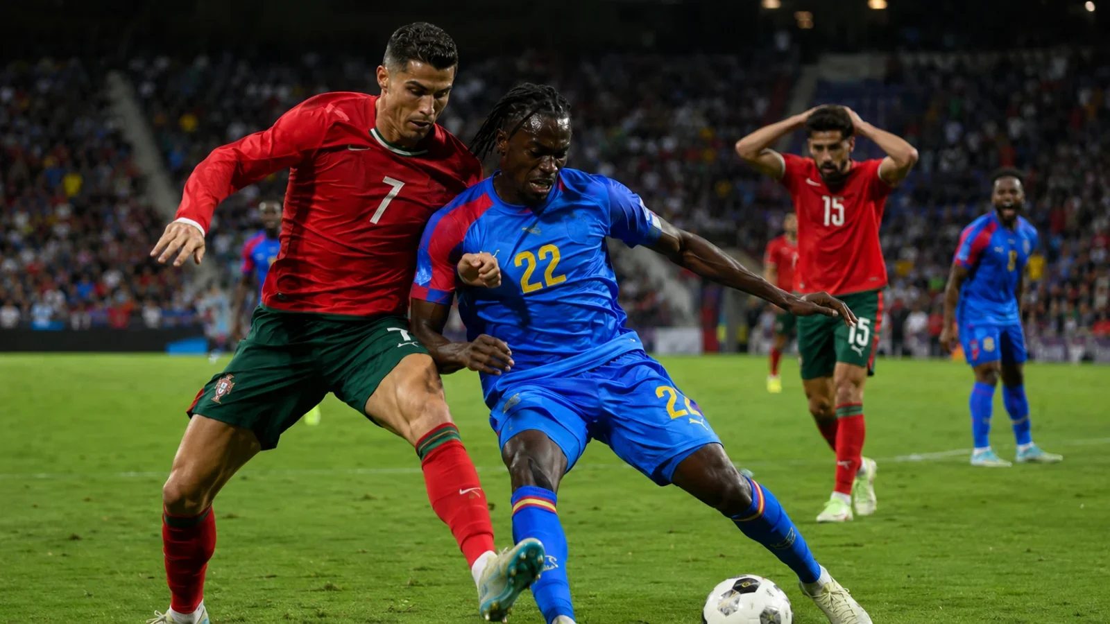 Portugal Congo DR : le nul 1-1 qui freine la Seleção