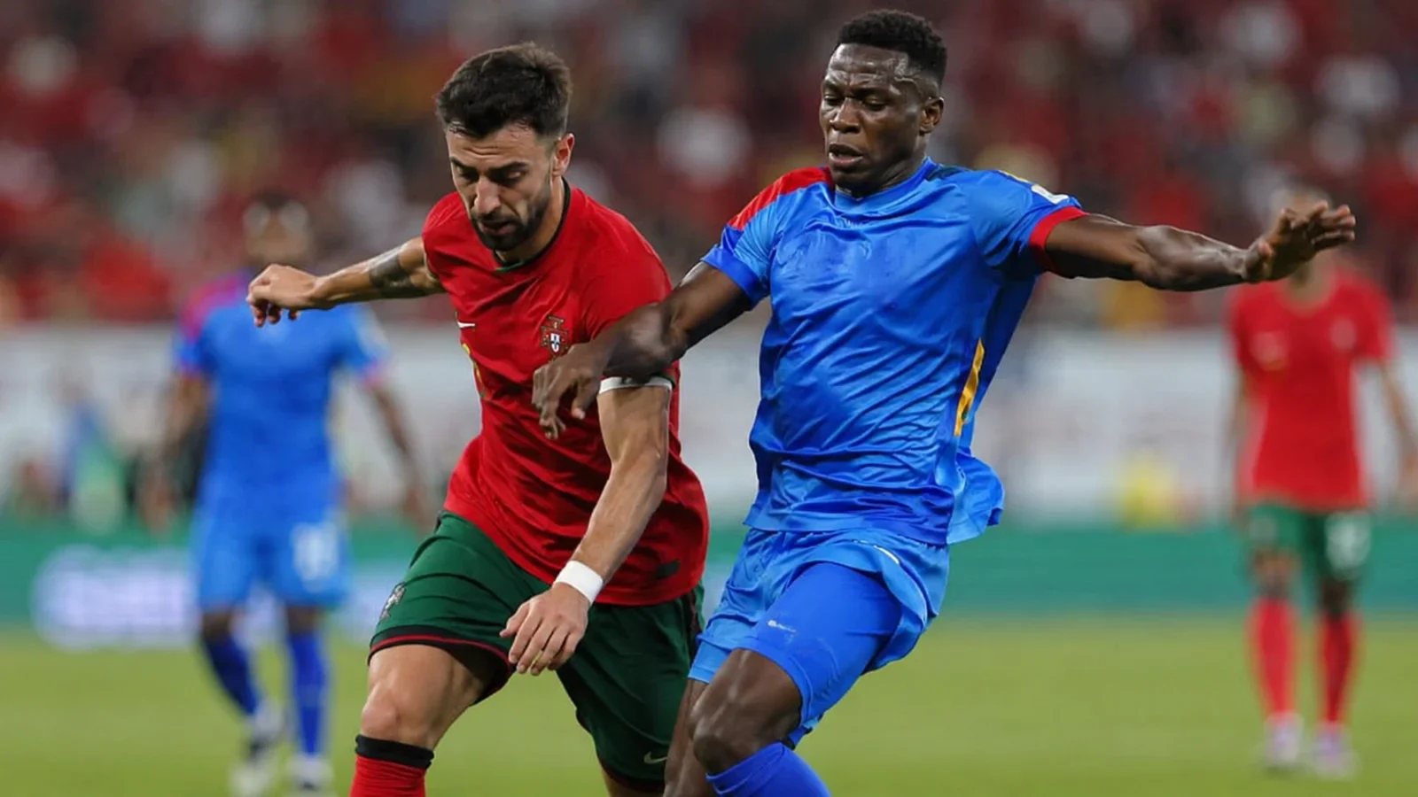 Portugal Congo DR : duel intense au milieu de terrain lors du nul 1-1 en Équipes nationales