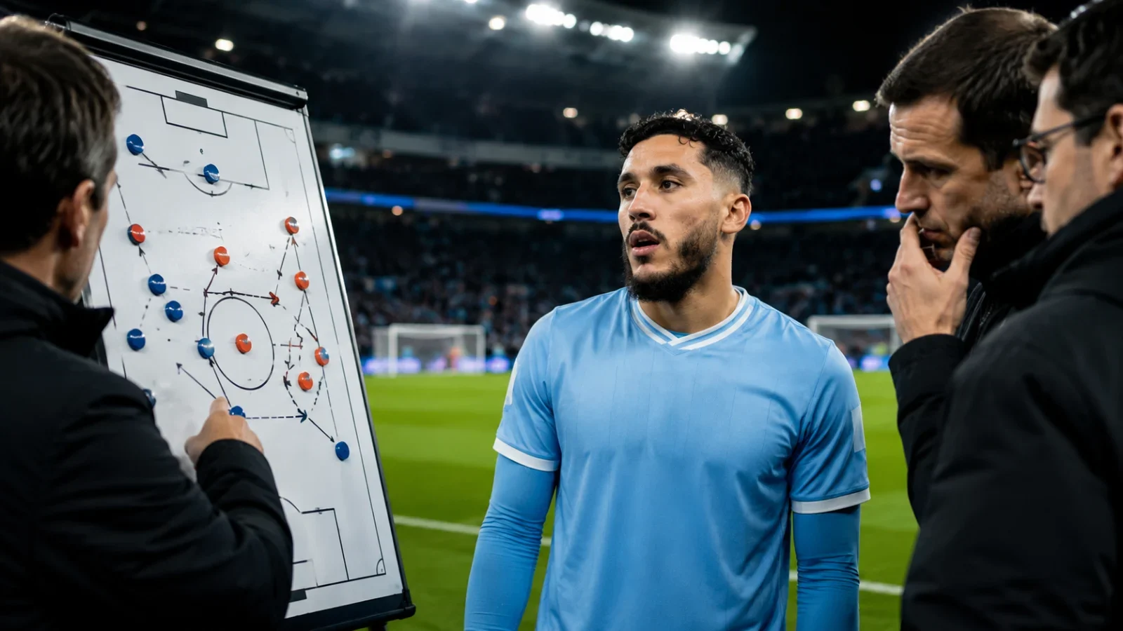Rayan Cherki parmi les débats tactiques de Premier League et des Bleus