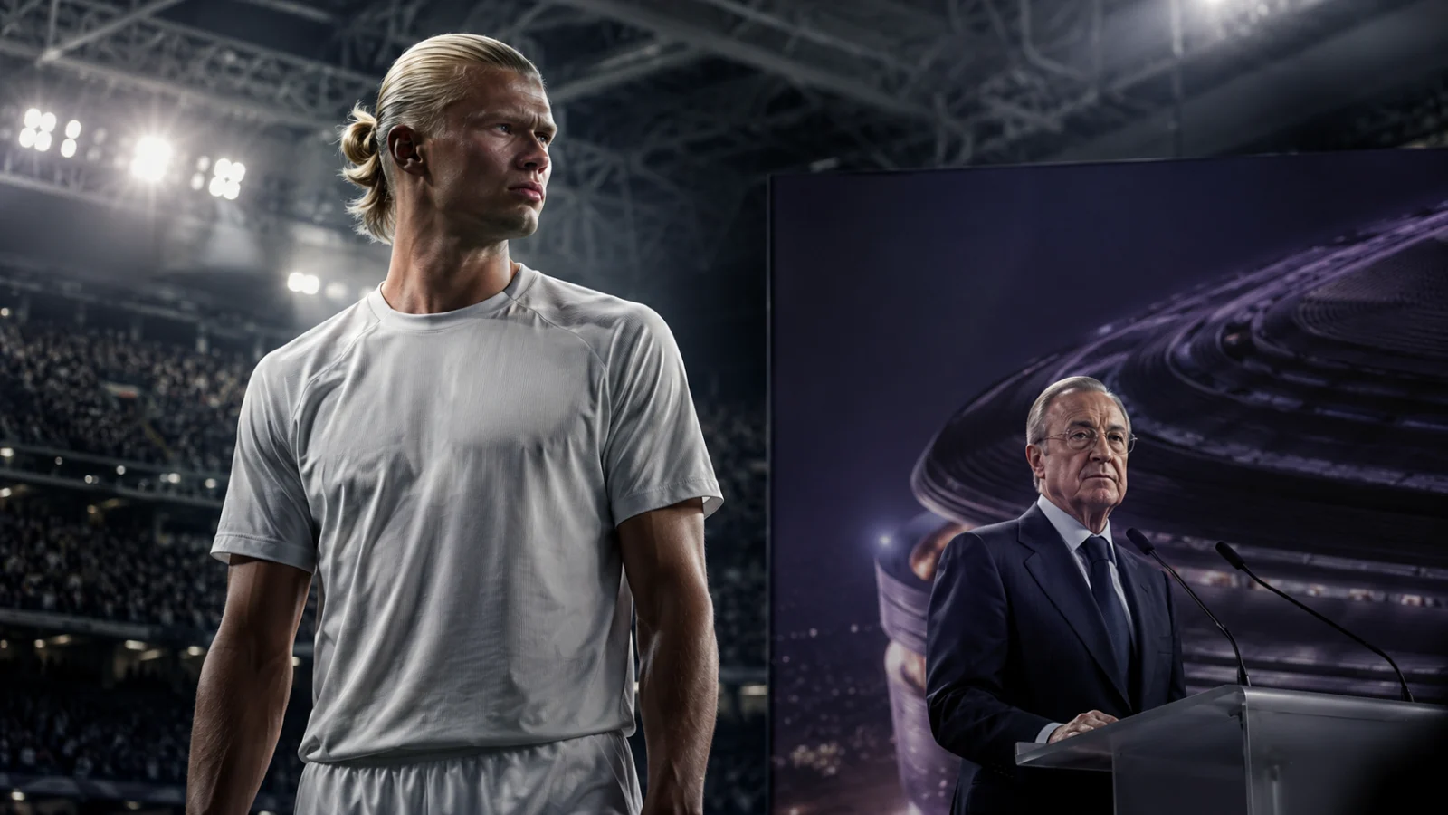 Real Madrid : révélations sur Haaland et Florentino Pérez