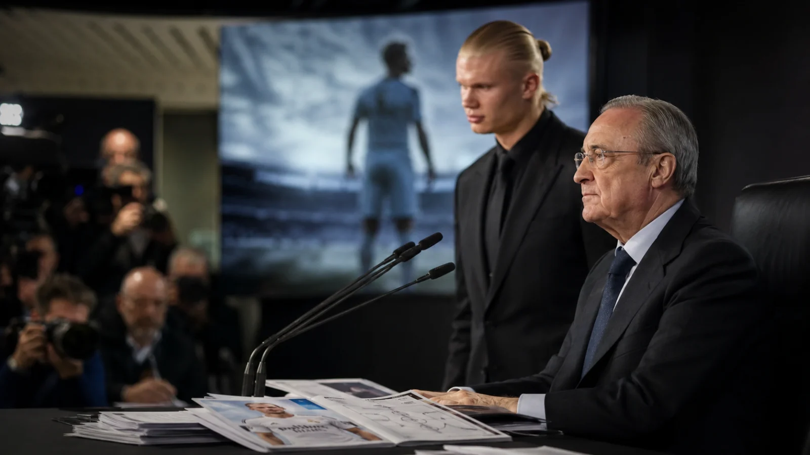 Real Madrid : révélations dans les coulisses du dossier Haaland et de la réponse de Florentino Pérez