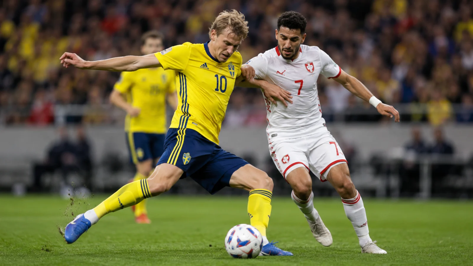 Sweden Tunisia : résumé 5-1, la Suède déroule