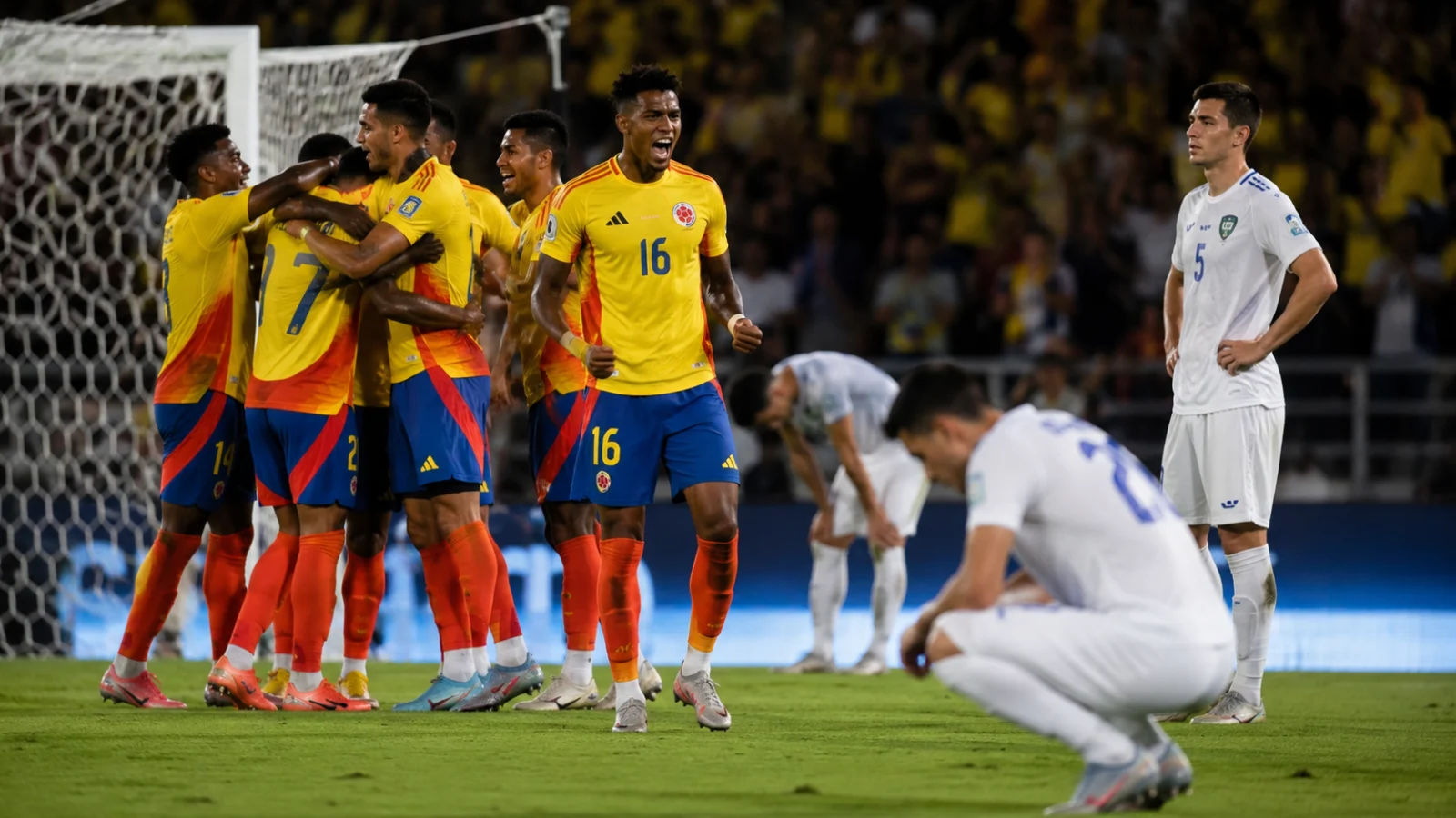 Uzbekistan Colombia : les Cafeteros gagnent 3-1