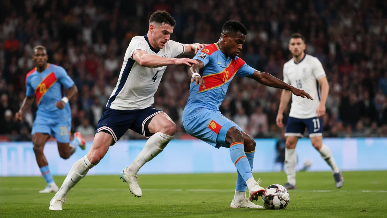 Angleterre RD Congo : Kane renverse le match