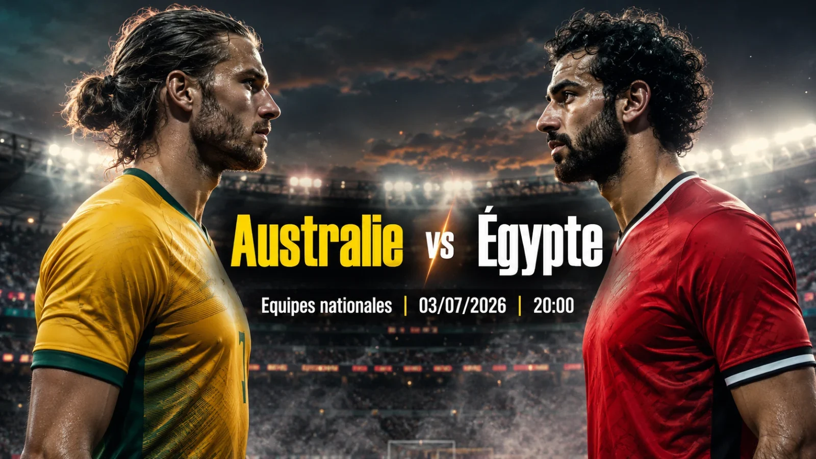 Australie Égypte pronostic : duel de contrôle et transitions