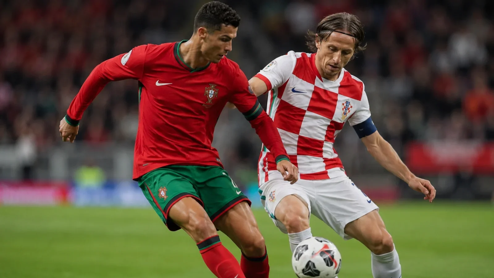 Portugal Croatie duel de match entre les deux sélections