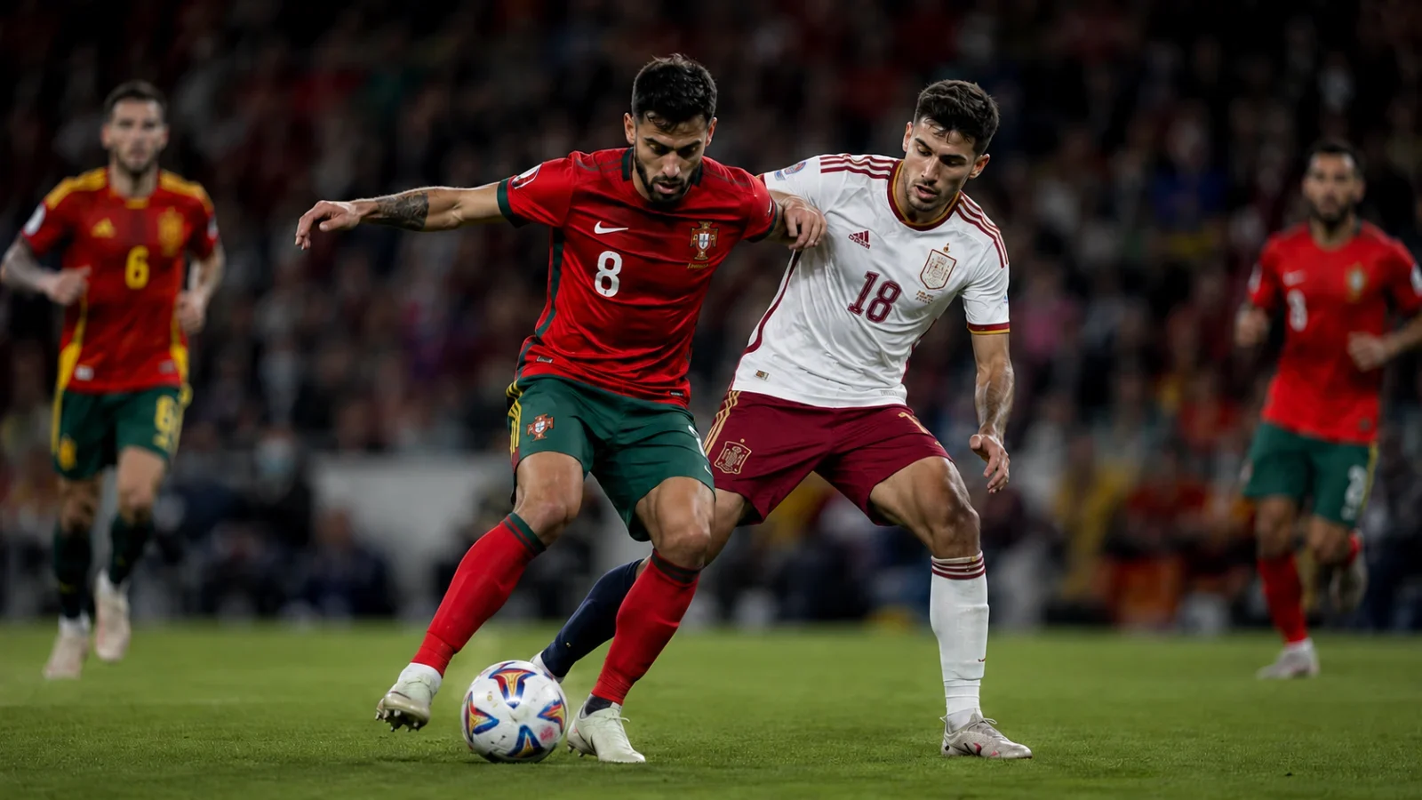 Portugal Espagne duel tactique entre les deux sélections