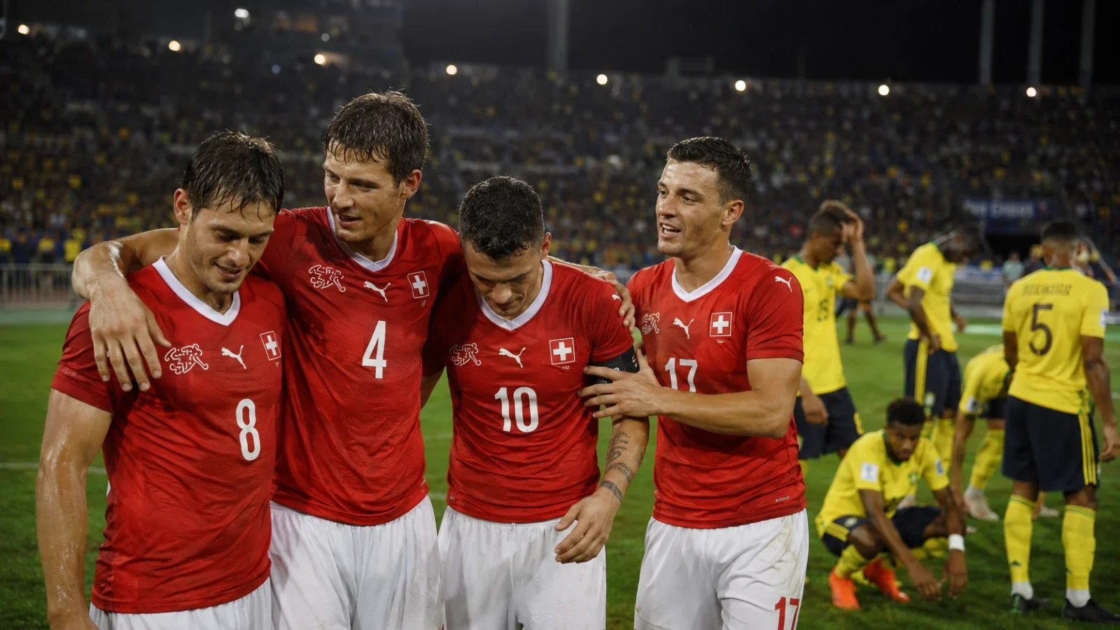 Suisse Colombie : 0-0, la Suisse passe aux tirs au but