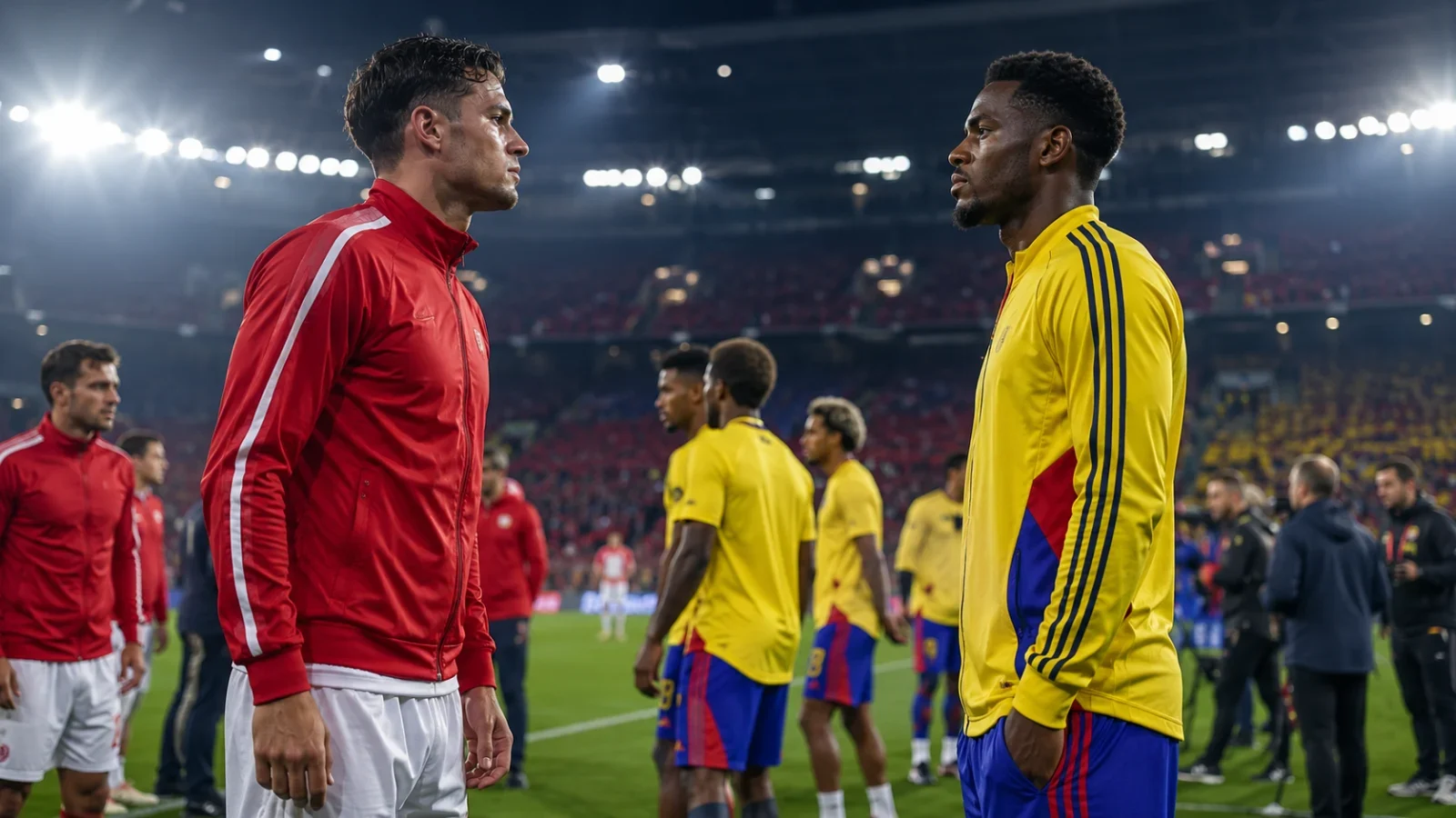 Suisse Colombie pronostic préparation avant-match sur pelouse de stade