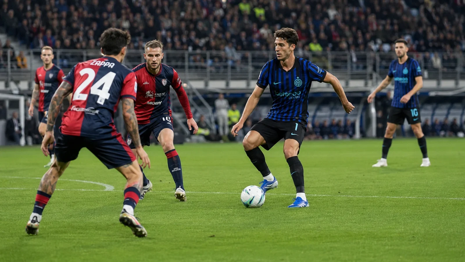 Cagliari Internazionale - l’Inter contrôle un court avantage en Serie A