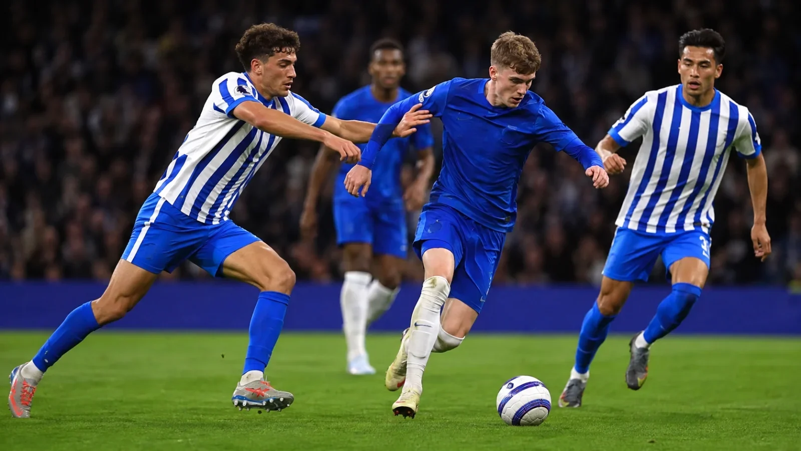 Chelsea Brighton & Hove Albion action de match en Premier League