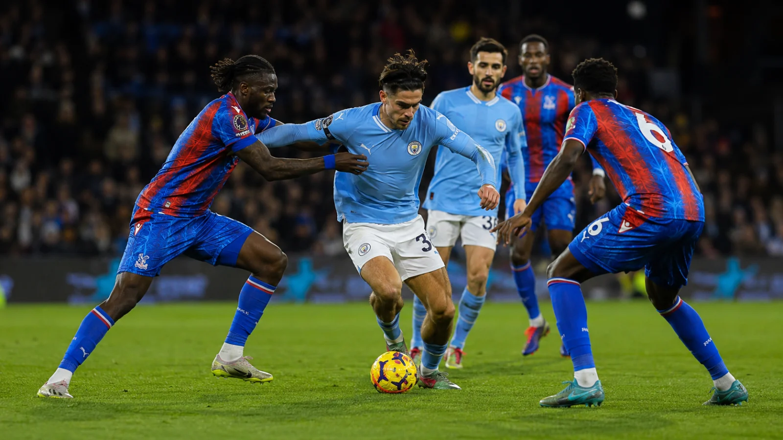Crystal Palace Manchester City : City punit Palace 1-4