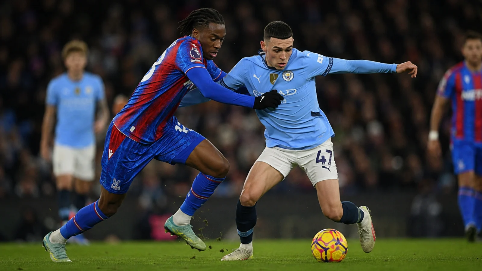 Crystal Palace Manchester City duel de Premier League entre Palace et City