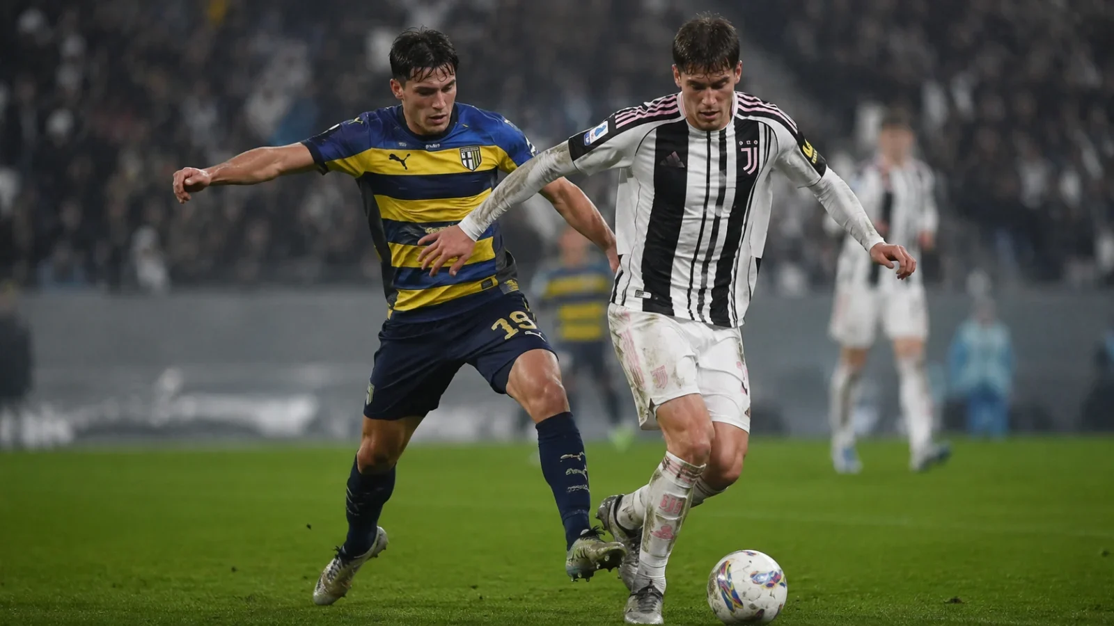 Juventus Parma duel de Serie A entre la Juve et Parma