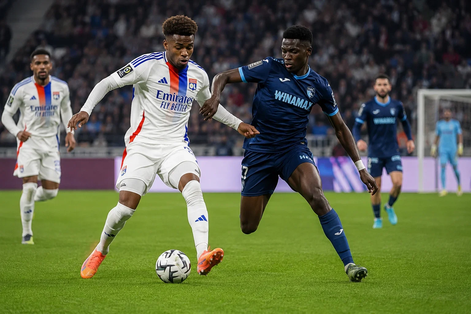 Lyon Le Havre : Openda sauve le nul 1-1