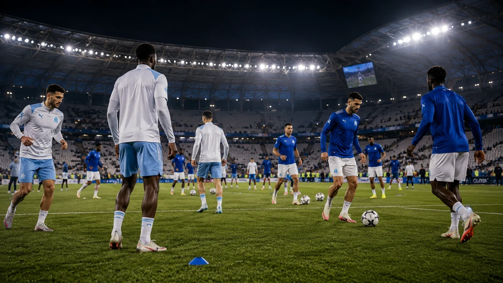 Marseille Strasbourg pronostic scène d’avant-match en Ligue 1