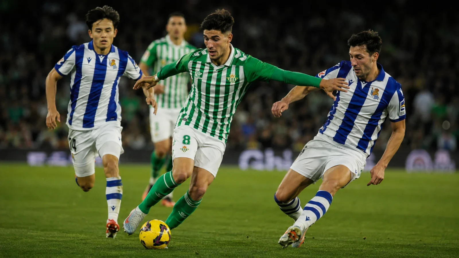 Real Betis Real Sociedad : duel tactique entre le Betis et la Real Sociedad en Liga