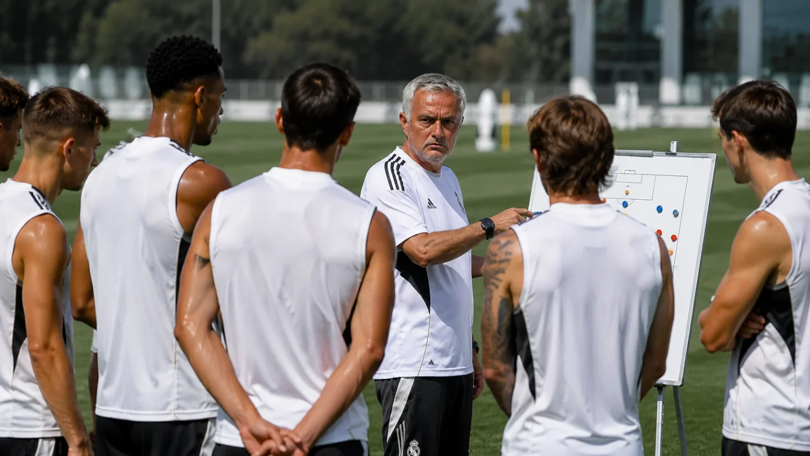 Real Madrid : Jude Bellingham dans une séance tactique de présaison avec le Real Madrid