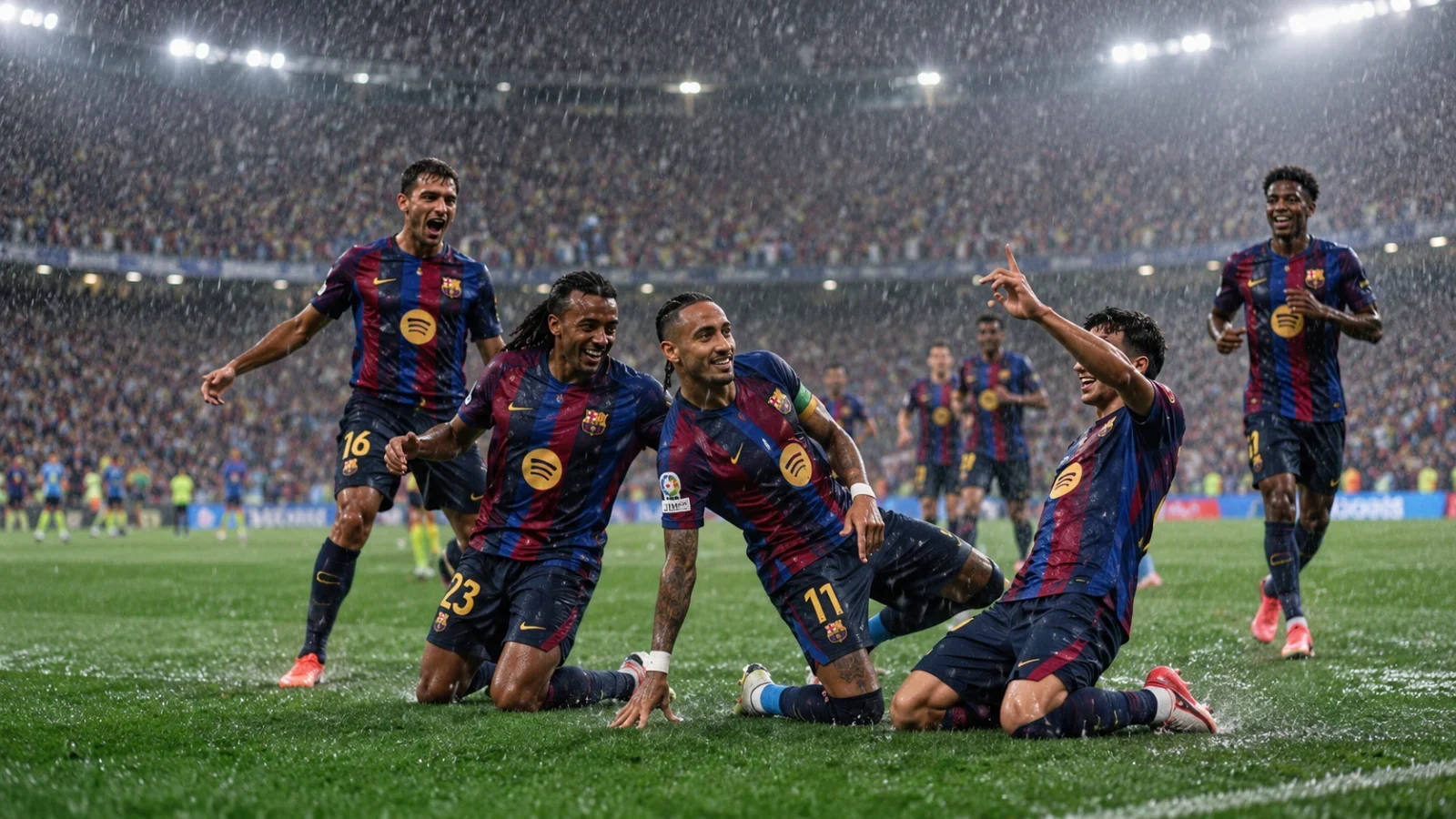 Barcelona Feyenoord Rotterdam : le Barça déroule 5-1