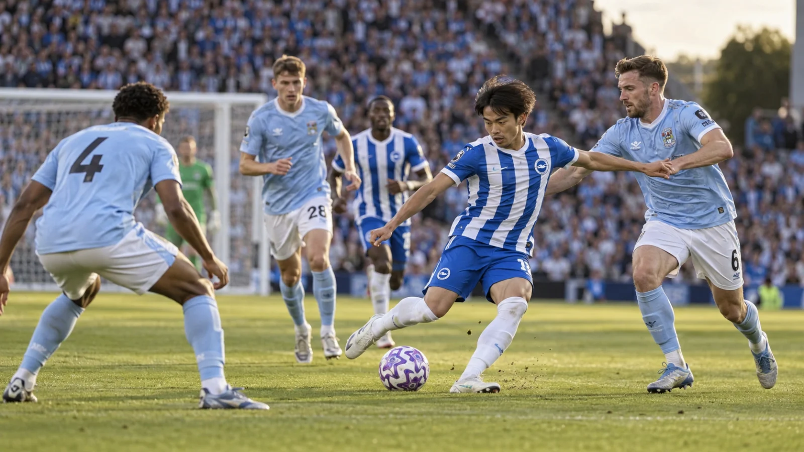 Coventry City Brighton & Hove Albion : 0-5 net