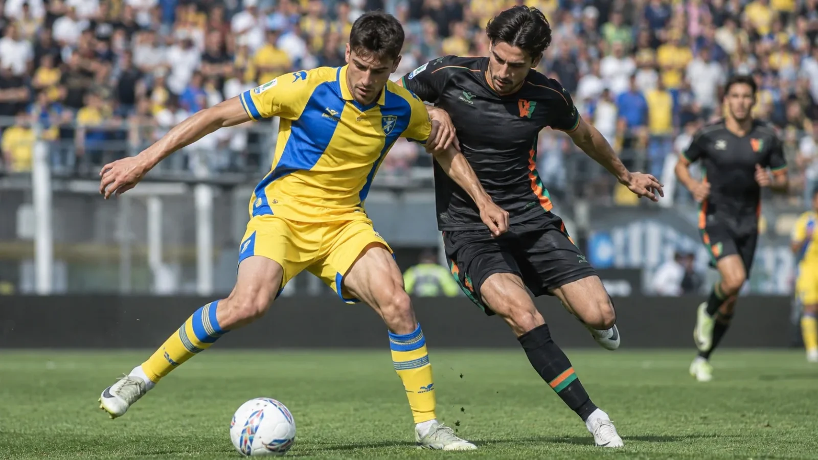 Frosinone Venezia : action disputée dans le résumé de Serie A