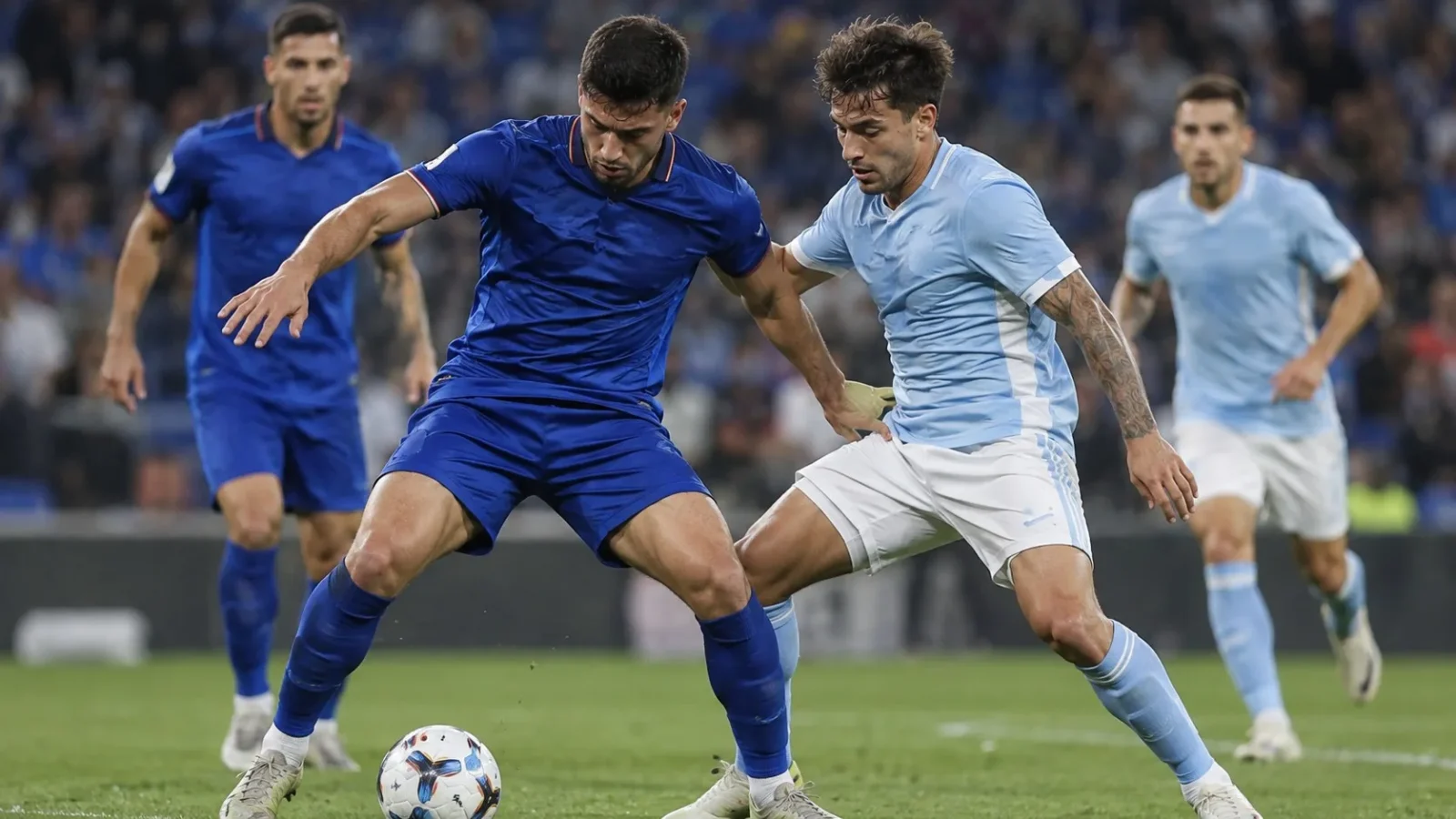 Getafe Celta Vigo : action de match entre Getafe et le Celta Vigo