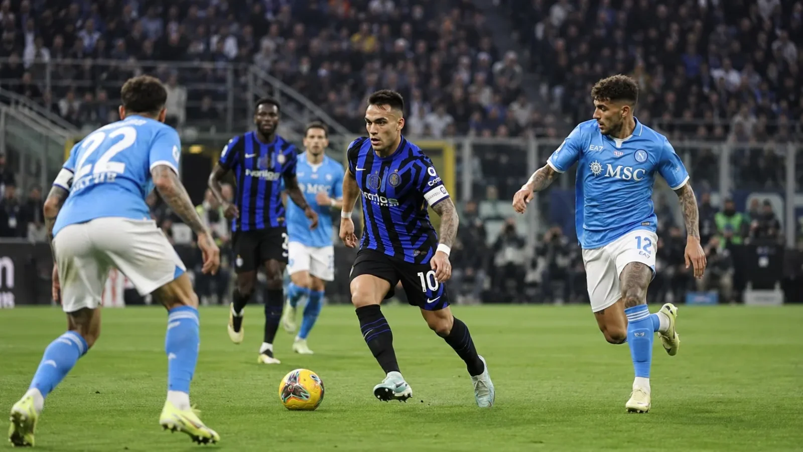 Internazionale Napoli : l'Inter renverse le 0-2