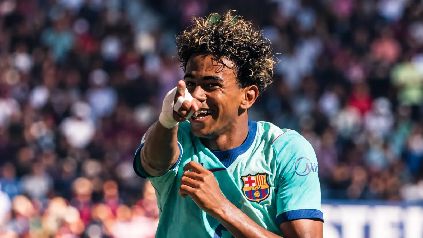 Levante UD Barcelona action de match en Liga entre Levante UD et le FC Barcelona