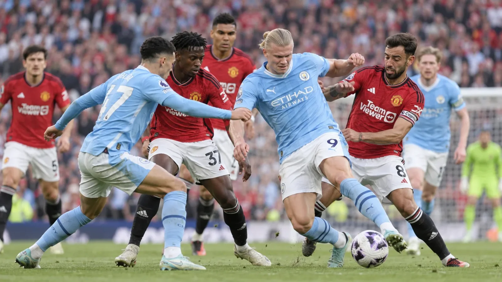 Manchester United Manchester City : ambiance de derby serré en Premier League