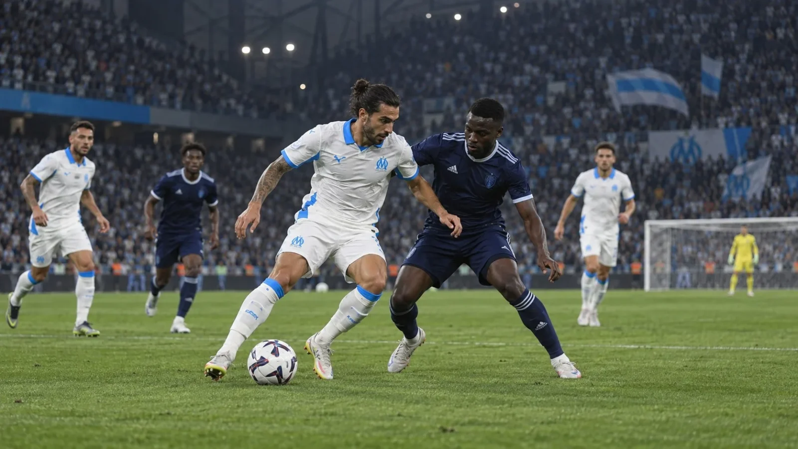 Marseille Paris duel de Ligue 1 entre Marseille et le Paris FC