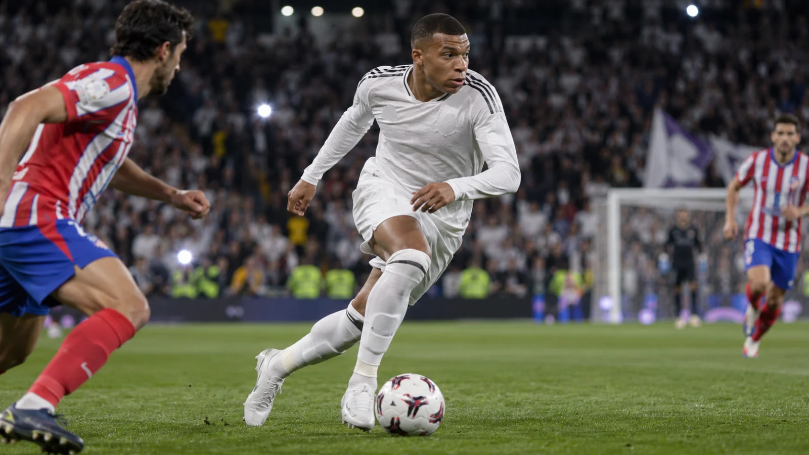 Real Madrid : Kylian Mbappé masque Nike sur ses crampons